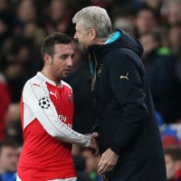 Arsene Wenger Santi Cazorla Arsenal