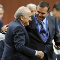 Sepp Blatter Juan Angel Napout Fifa