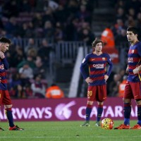 Lionel Messi Luis Suarez Barcelona Deportivo Camp Nou