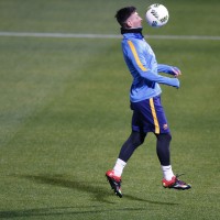 Lionel Messi Jokohama trening