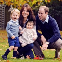 Princ William Kate George in Charlotte