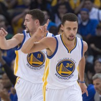 Golden State Warriors Steph Curry Klay Thompson