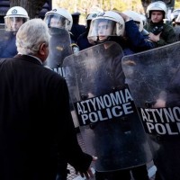 grčija, atene,protesti, pokojninska reforma