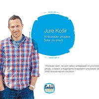 Jure Košir, ambasador projekta Šolar na smuči