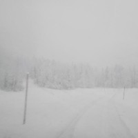 idrijski hribi, sneg