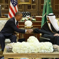 Obama in savdski kralj Salman