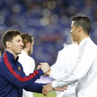 messi ronaldo re