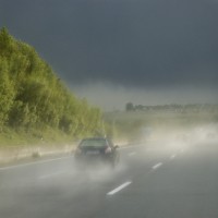 nevihta neurje avtocesta