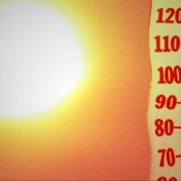 Vročina, poletje, visoke temperature, termometer