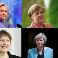 Hillary, Angela, Helen, Theresa