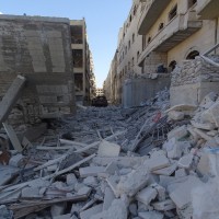 Sirija bombardiranje ruševine