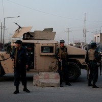 Kabul Afganistan varnostne sile oklepnik