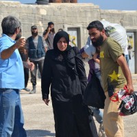 evakuacija prebivalcev iz sirskega mesta Daraja
