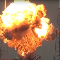 eksplozija, raketa, falcon9