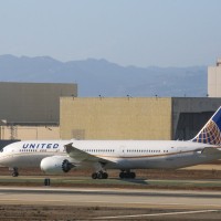 United Airlines letalo letališče Los Angeles
