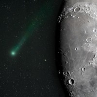 Komet, Luna