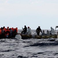 sredozemsko morje, migranti, ladja