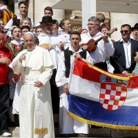 Hrvati, papež Frančišek, Vatikan