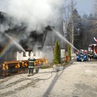 požar, Velika planina, žičnica