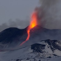 ognjenik vulkan etna