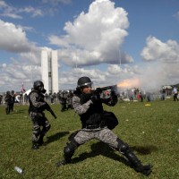 protest, policija, spopad,demonstracije, Brazilija