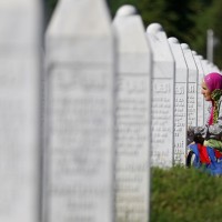 Potočari, Srebrenica, obletnica pokola, spominska slovenost