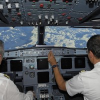 letalo, pilotska kabina, Airbus 321