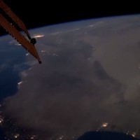 video posnetek, mednarodna vesoljska postaja, iss, nevihte