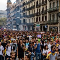 Barcelona, protesti