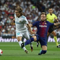 luka modric ivan rakitic el clasico real barcelona