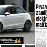 Audijev električni malček