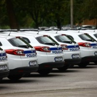 Policiji predanih vseh 156 vozil