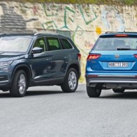 PRIMERJAVA: Škoda kodiaq in VW tiguan