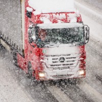 razmere na cestah, sneg, promet, kaos