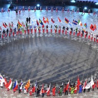Zimske olimpijske igre Pjongčang 2018, zaključna slovesnost