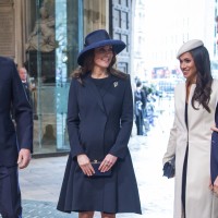 Princ William, Kate Middleton, Meghan Markle in princ Harry