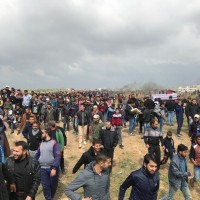 gaza, protesti, palestinci