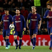 barcelona messi rakitic pique suarez re