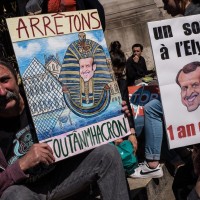 protesti macron, pariz