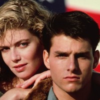 TOP GUN TOM CRUISE Kelly McGillis