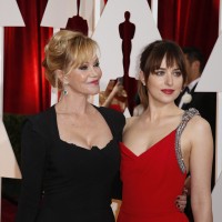 Melanie Griffith in Dakota Johnson