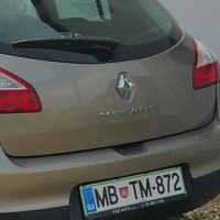 Renault Megane, ukraden