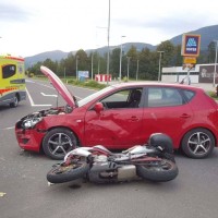 motorist, prometna nesreča, radlje ob dravi
