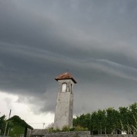 trška gora, nevihta, oblaki