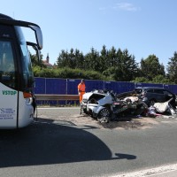 primorska avtocesta, prometna nesreča, Razdrto,  26. 7. 2018