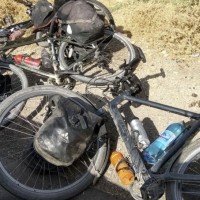 kolesarji, tadžikistan
