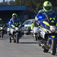 slovenska policija, motor, policisti
