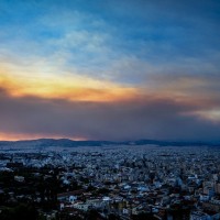 Evia, požar, ogenj, 12. 8. 2018