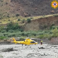 Raganello, helikopter, italijanski reševalci