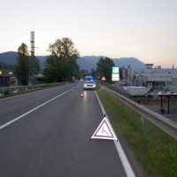 prometna nesreča, slovenska policija, kromberk